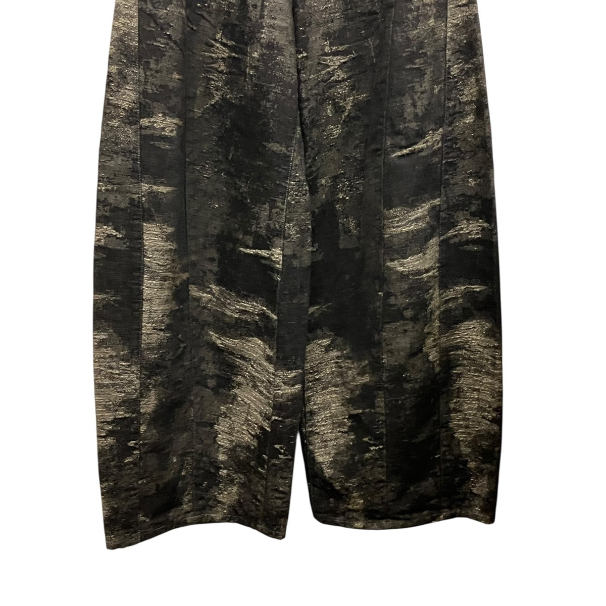 26AWDENIM CURVED PANTS総柄ジャガードカーブデニムパンツTA26AW-PT335