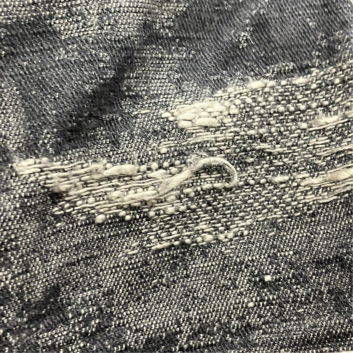 26AWDENIM CURVED PANTS総柄ジャガードカーブデニムパンツTA26AW-PT335