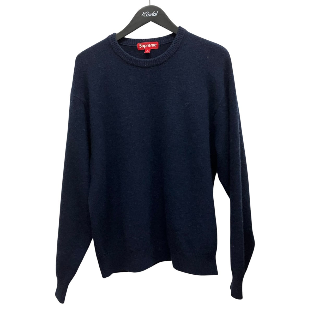 Supreme 24AWCashmere Sweaterカシミヤクルーネックニット 古着・中古-1枚目のアイテム画像