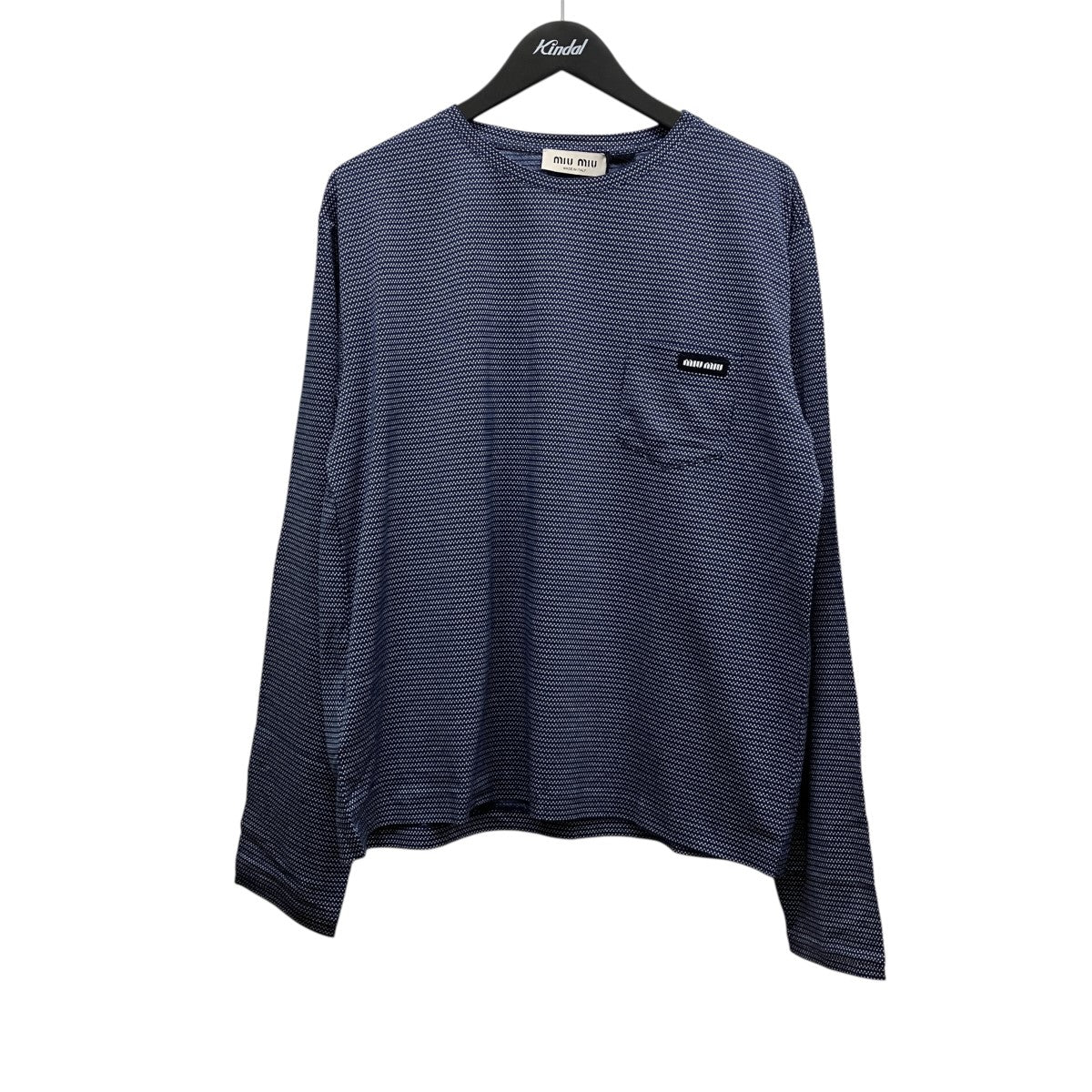 総柄ロングスリーブTシャツMJLA47