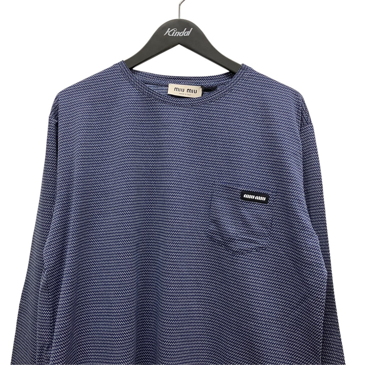 総柄ロングスリーブTシャツMJLA47
