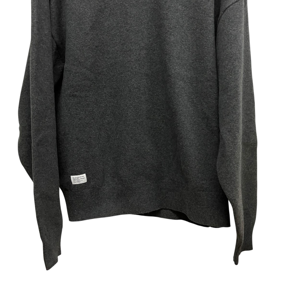 25AWCREW NECK   SWEATER   NYCOクルーネックニット252FZDT-KNM01