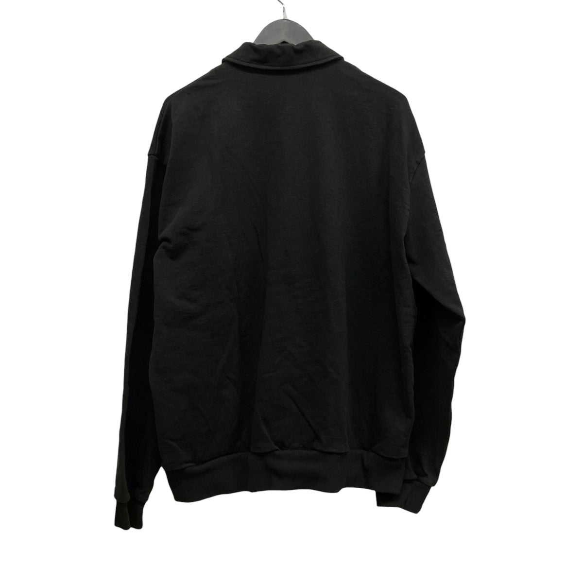 ZIP LONG POLOミドルジップスウェットポロシャツ