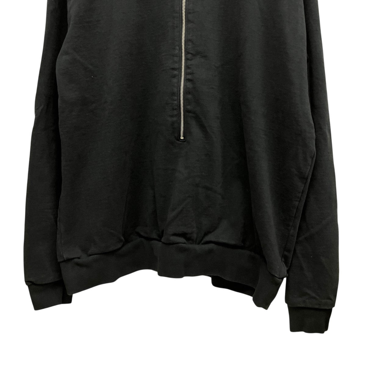 ZIP LONG POLOミドルジップスウェットポロシャツ