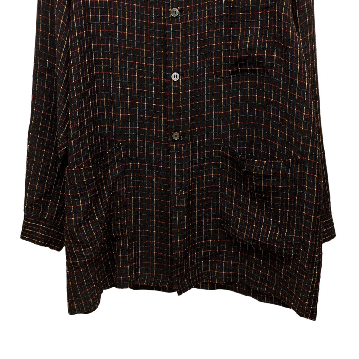 Y’S for men 92SSチェックシャツMZ-B08-20 古着・中古-4枚目のアイテム画像