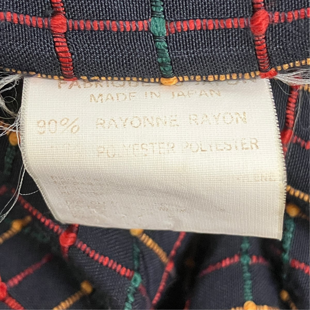 Y’S for men 92SSチェックシャツMZ-B08-20 古着・中古-6枚目のアイテム画像