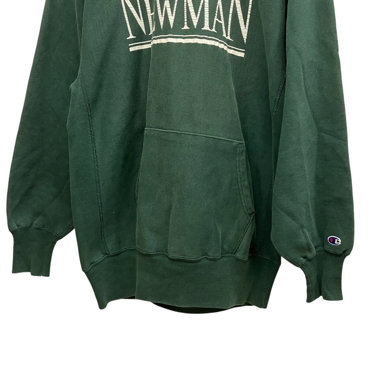 Champion REVERSE WEAVE 90s後期カレッジロゴパーカー 古着・中古-4枚目のアイテム画像