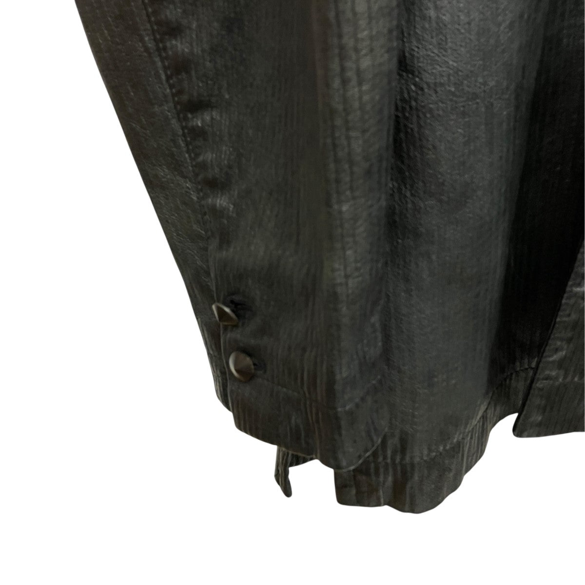 ISSEY MIYAKE MEN(イッセイミヤケ) 80s 筆タグレザージャケット