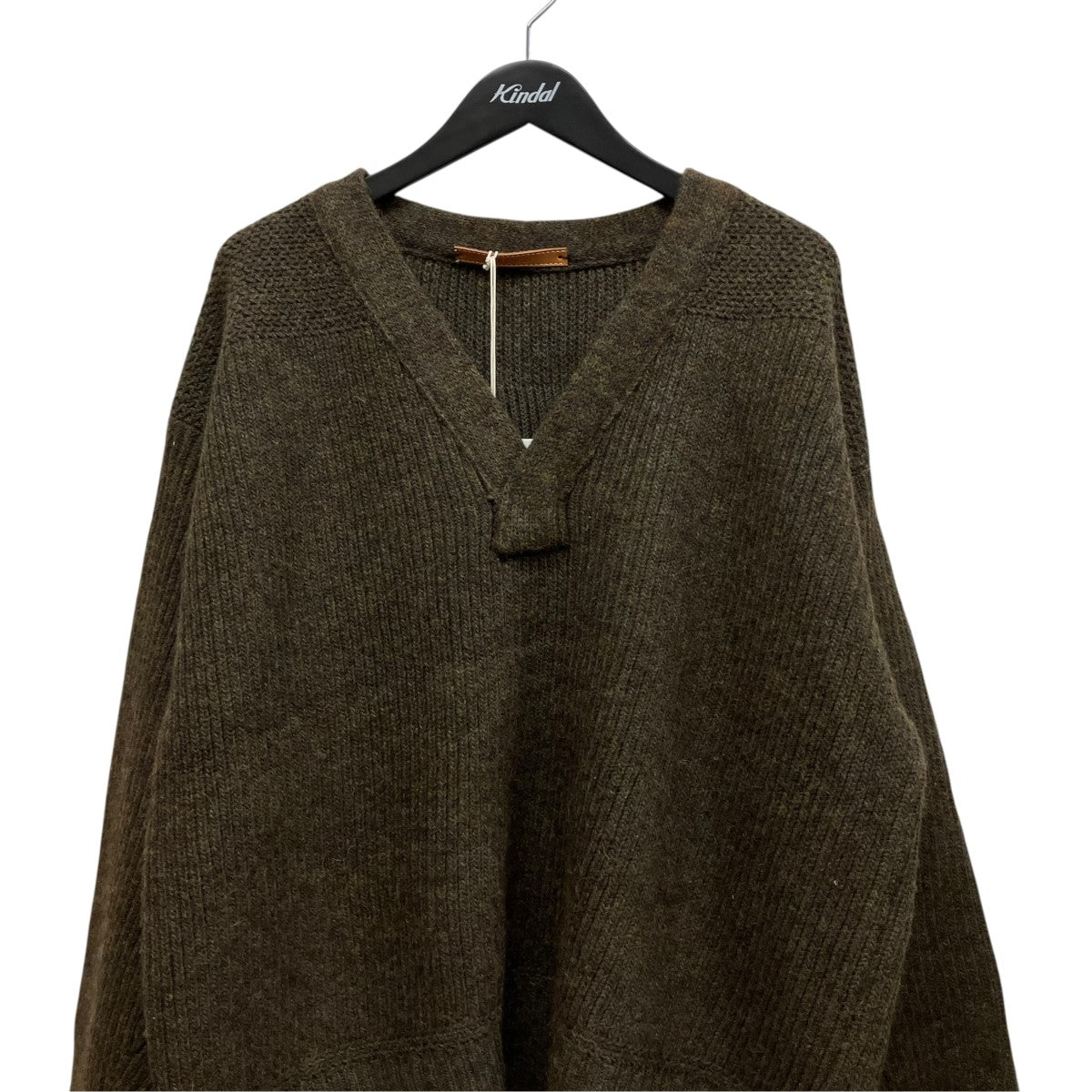 NICENESS 24AWGoldblum Mechanic SweaterリバーシブルVネックニットNN-2501K14 古着・中古-3枚目のアイテム画像