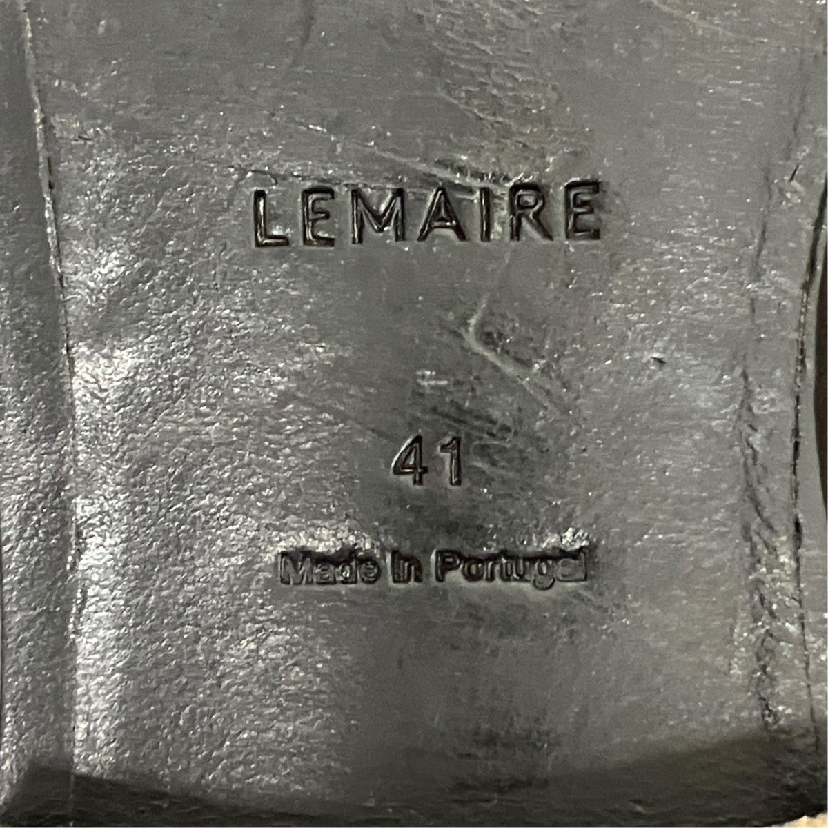 25SSANATOMIC レザースリッポンレザースリッポンFO0174 LL0042