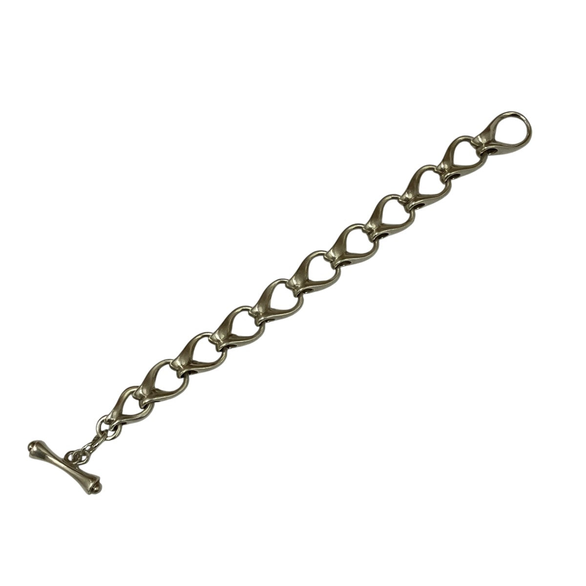 Loop Link Toggle Bracelet Sterling Silverループリンクトグルブレスレット