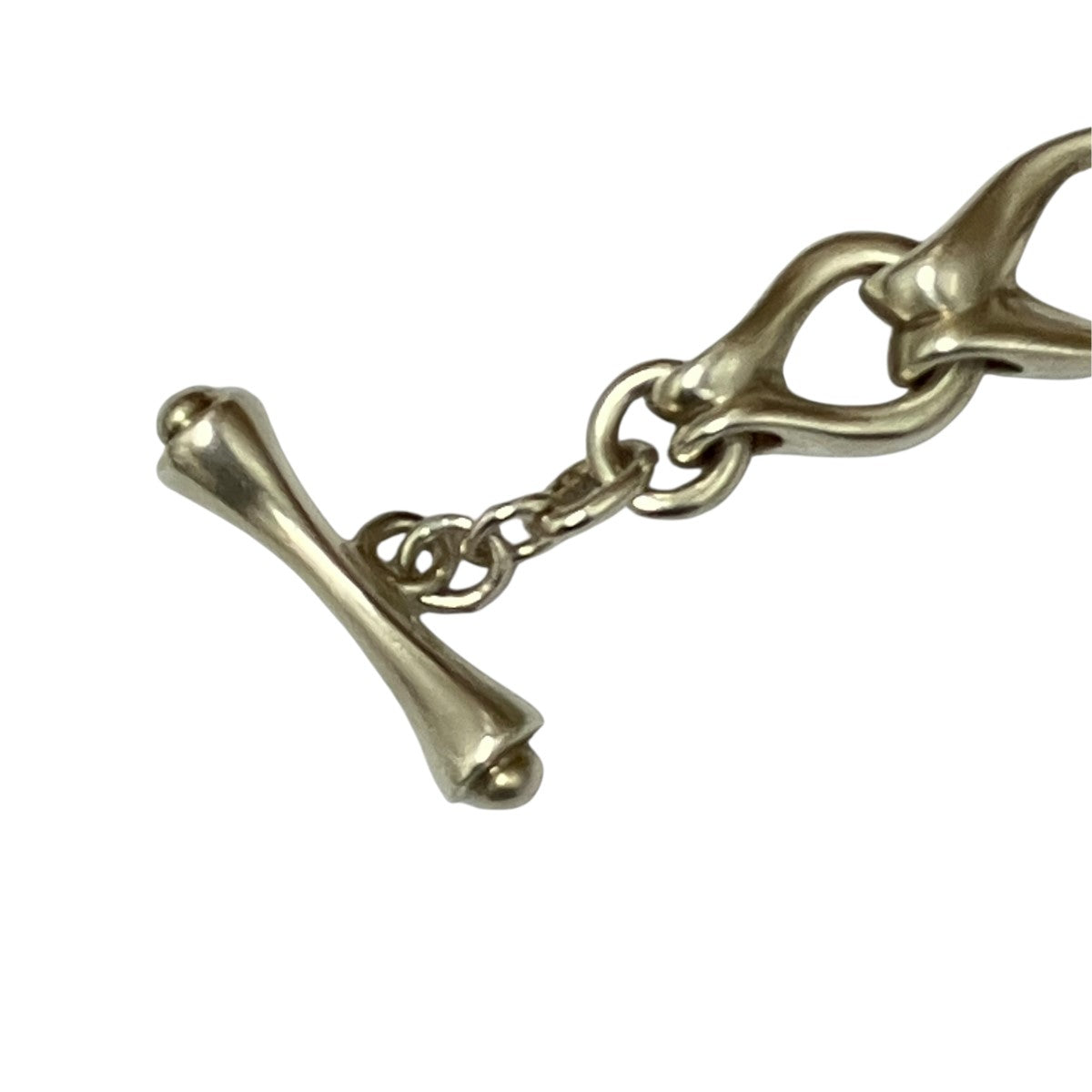 Loop Link Toggle Bracelet Sterling Silverループリンクトグルブレスレット