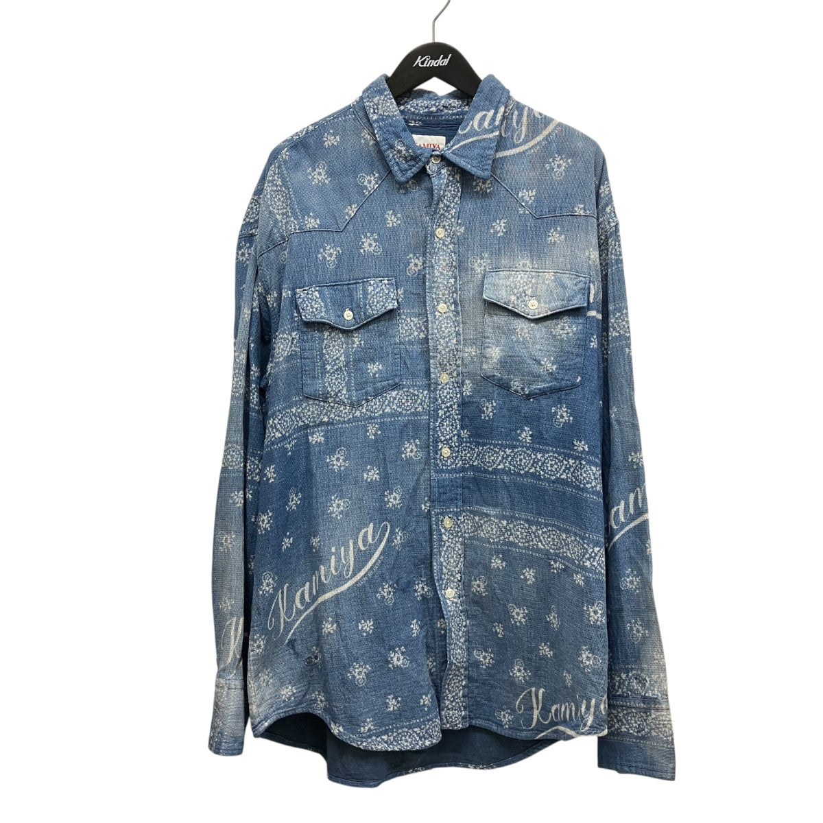26SSBandana Discharge ShirtバンダナディスチャージシャツG16SH037