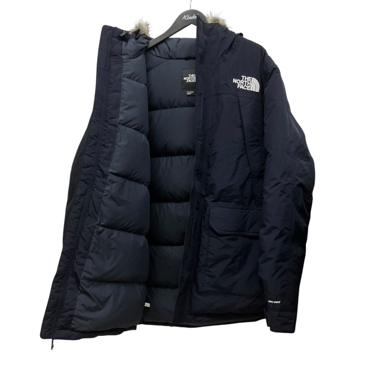 MCMURDO PARKAファーフーデットジップアップナイロンジャケットNF0A5GJF