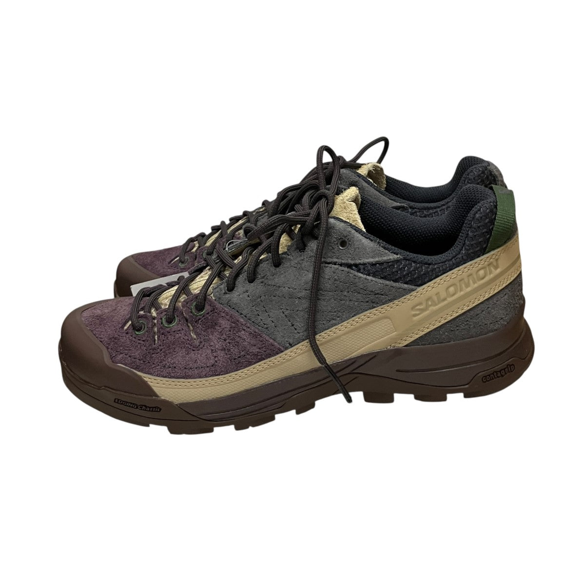 X-ALP SUEDE Plum Perfect Nine Ironローカットスニーカー478762