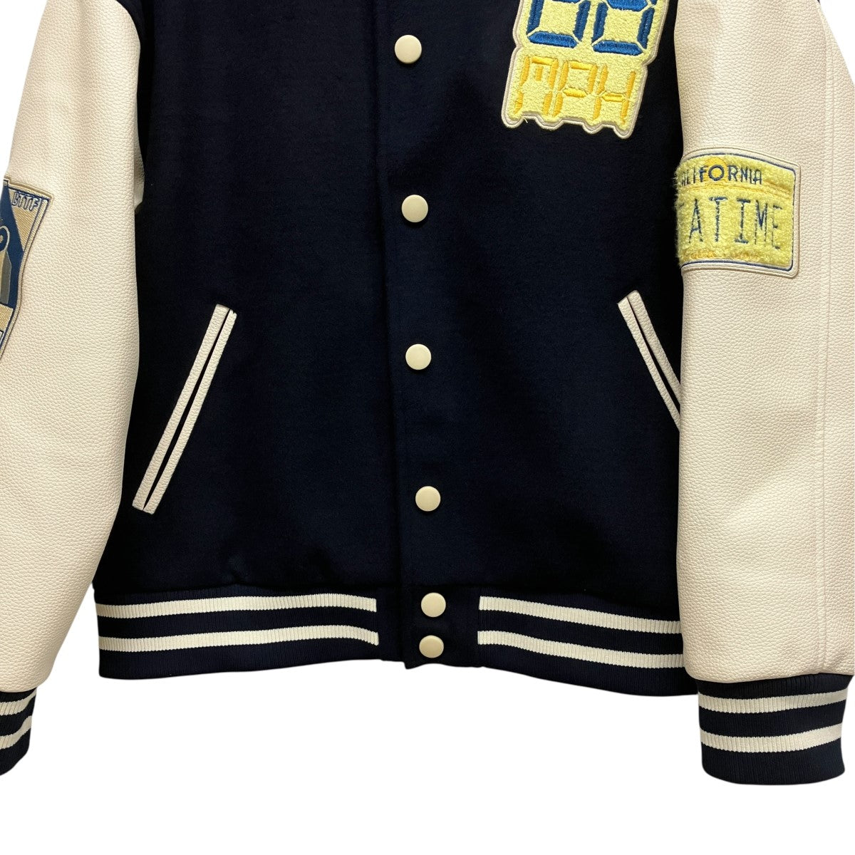 キャラジャン ワッペン刺しゅうスタジャン 古着・中古-4枚目のアイテム画像