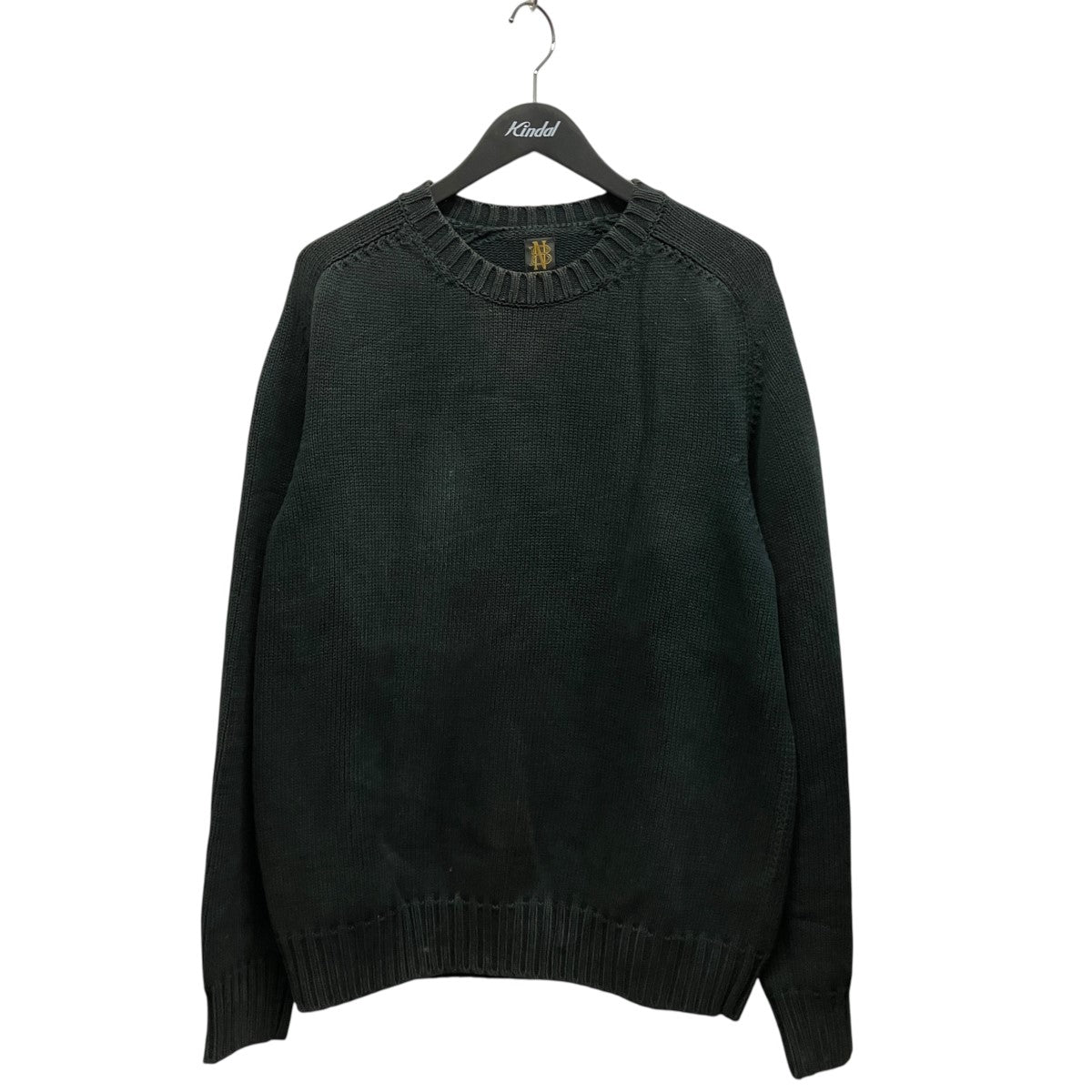 コットンクルーネックニットBN-22SM-005 OPEN-END YARN CREW NECK KNIT