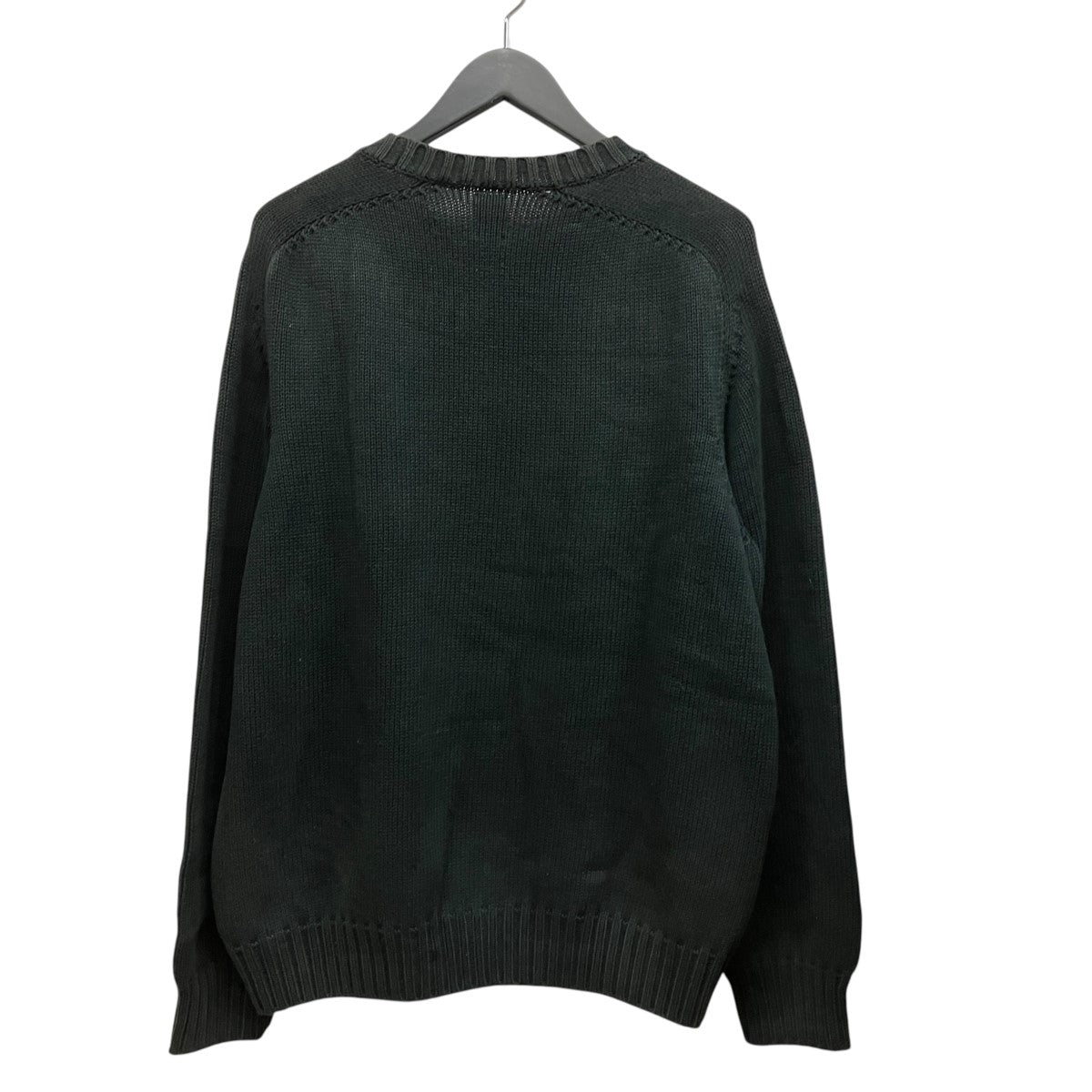 コットンクルーネックニットBN-22SM-005 OPEN-END YARN CREW NECK KNIT
