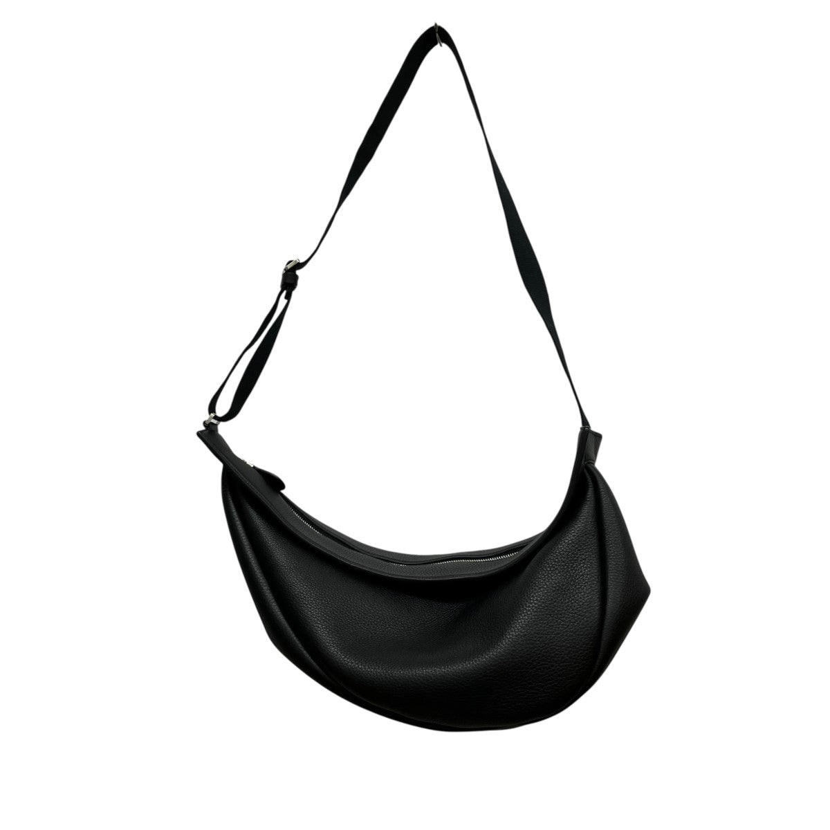 Slouchy Banana Bagレザーショルダーバッグ