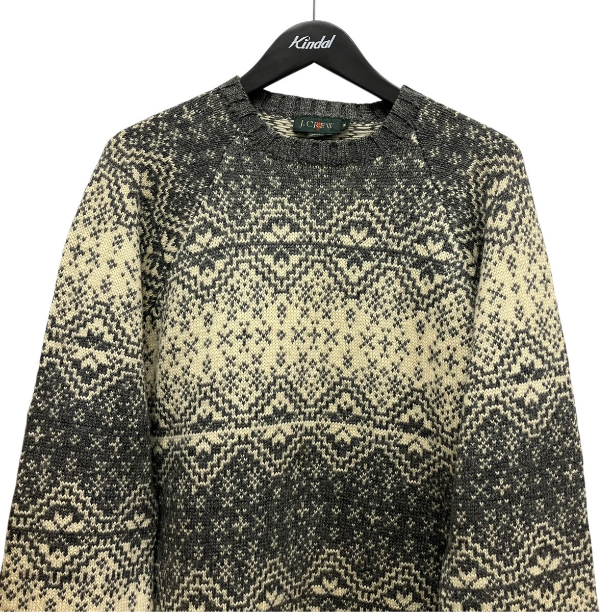 90s 巨人タグノルディックニットセーター