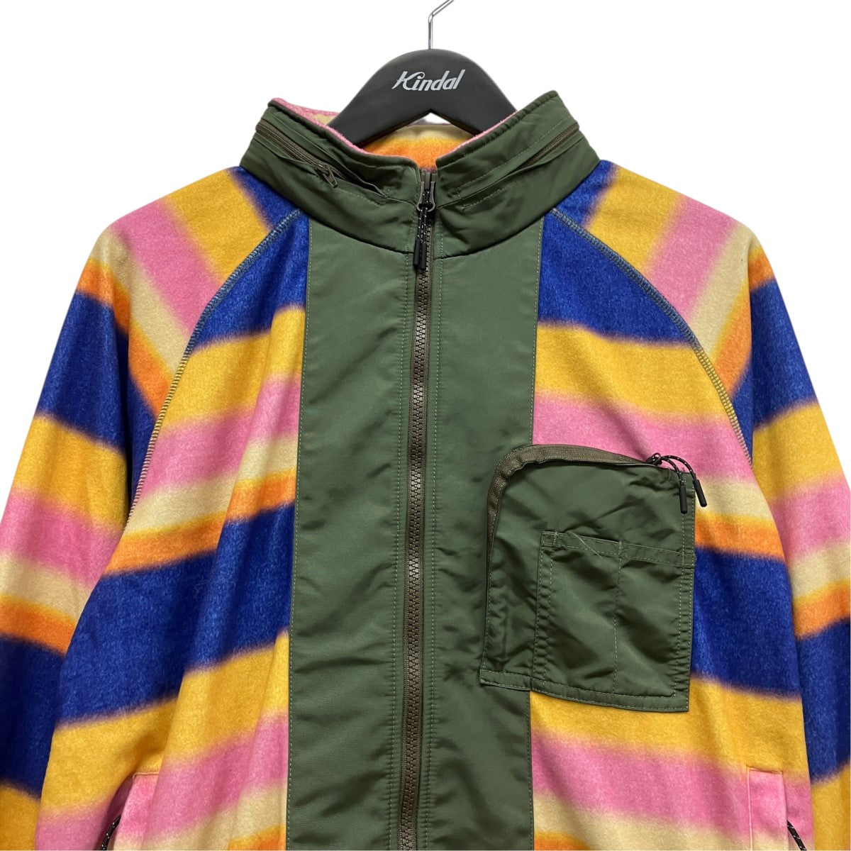 MARMOT CAPITAL 23AWナイロン切替フリースジャケット23FW-L3-03 MICRO FLEECE JACKET 古着・中古-3枚目のアイテム画像