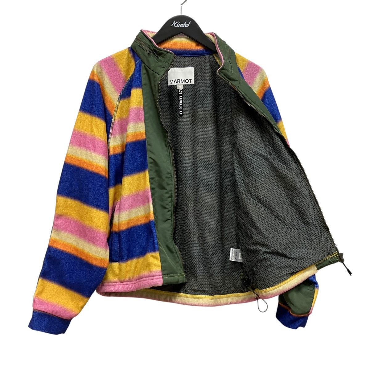 MARMOT CAPITAL 23AWナイロン切替フリースジャケット23FW-L3-03 MICRO FLEECE JACKET 古着・中古-5枚目のアイテム画像