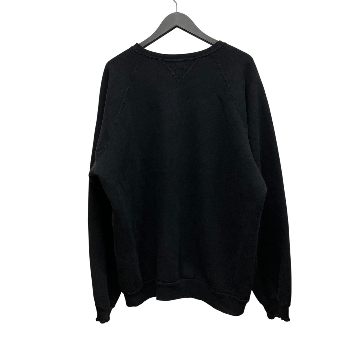 A．PRESSE 26SSダメージ加工ラグランスウェット26SAP-05-17 Vintage Double V Sweatshirt 古着・中古-2枚目のアイテム画像