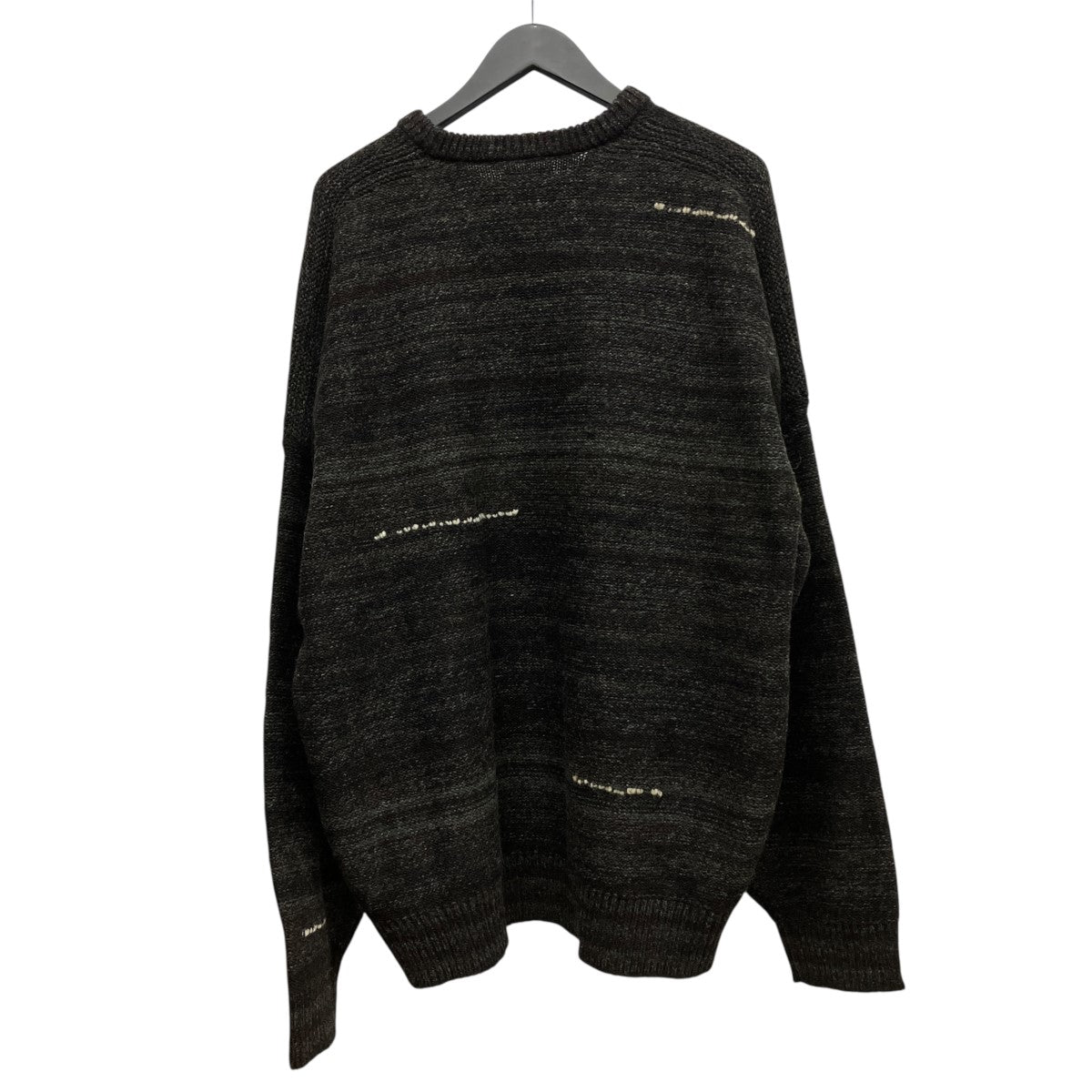 カシミヤ混ハンドステッチニット0122105012004 AMPLUS KNIT L/S GRADIENT