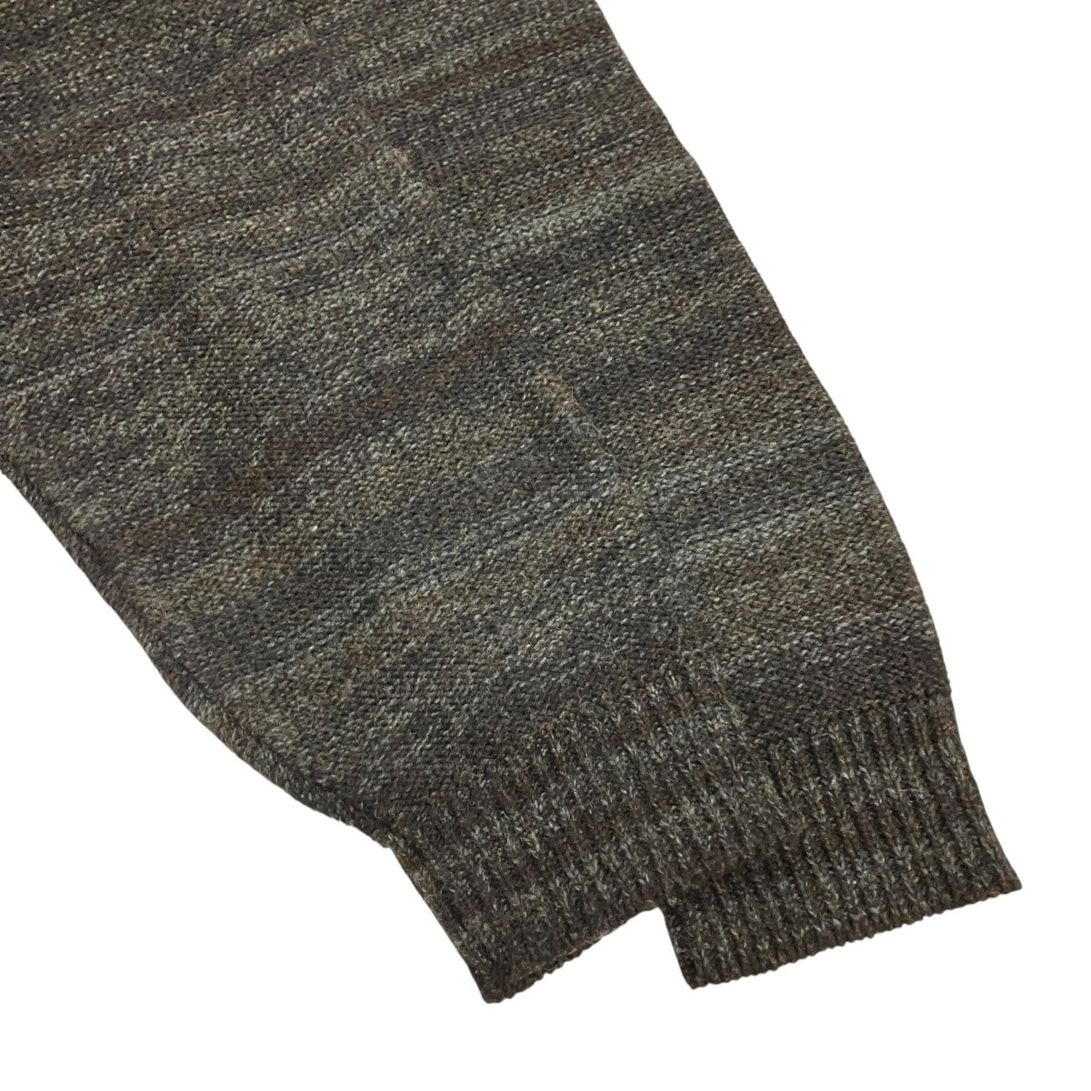 カシミヤ混ハンドステッチニット0122105012004 AMPLUS KNIT L/S GRADIENT