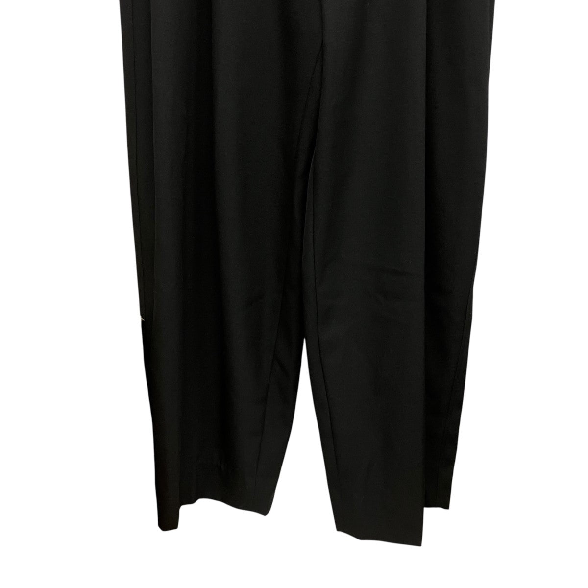 JIL SANDER(ジルサンダー) ベルト付タックウールワイドスラックス