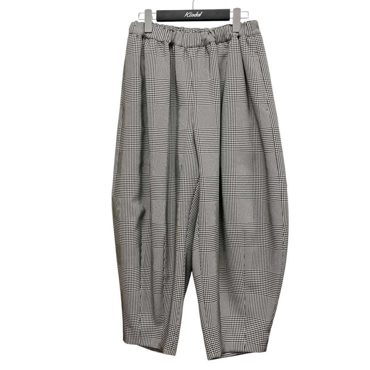 COMME des GARCONS グレンチェックサルエルパンツGN-P002 古着・中古-1枚目のアイテム画像
