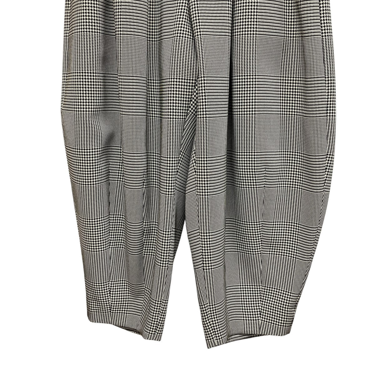 COMME des GARCONS グレンチェックサルエルパンツGN-P002 古着・中古-4枚目のアイテム画像