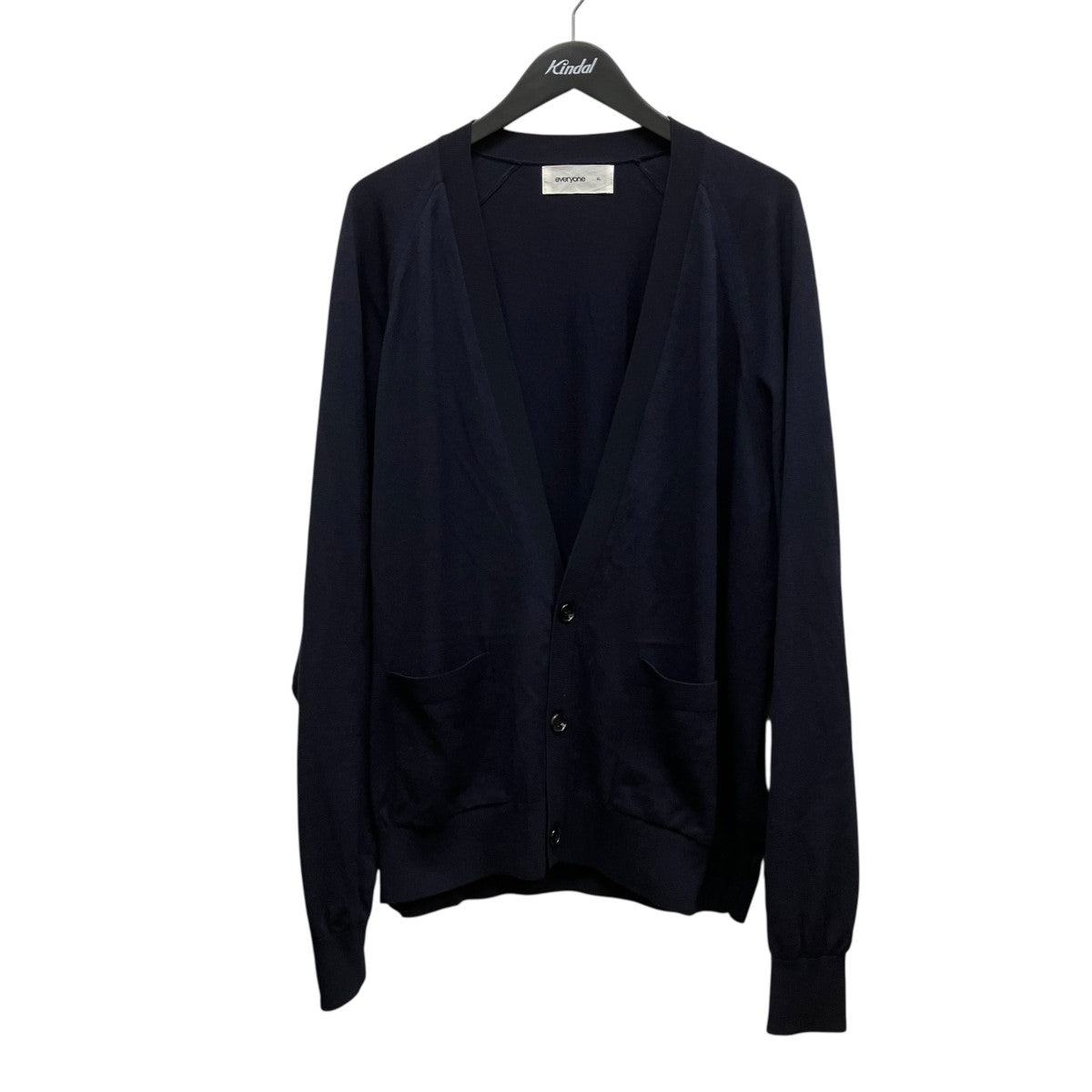 EV25-KT08 high gauge knit cardigan
