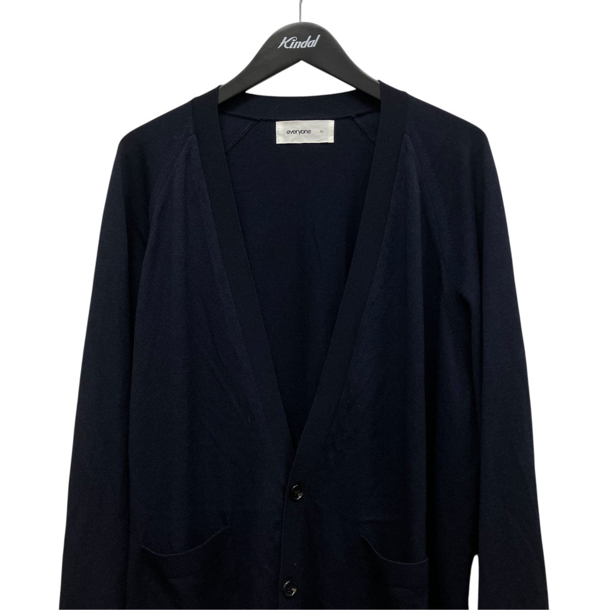 EV25-KT08 high gauge knit cardigan