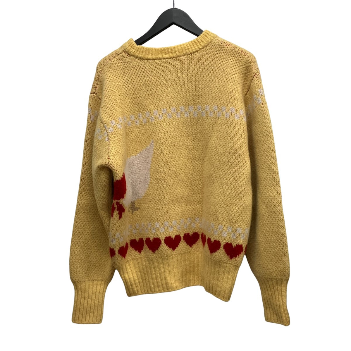 総柄カシミヤニット22-080-HL-8281-3 Cashmere jacquard knit