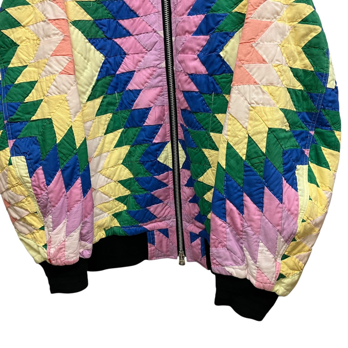 キルティングジャケットsw.0162 vintage quilt flight jacket