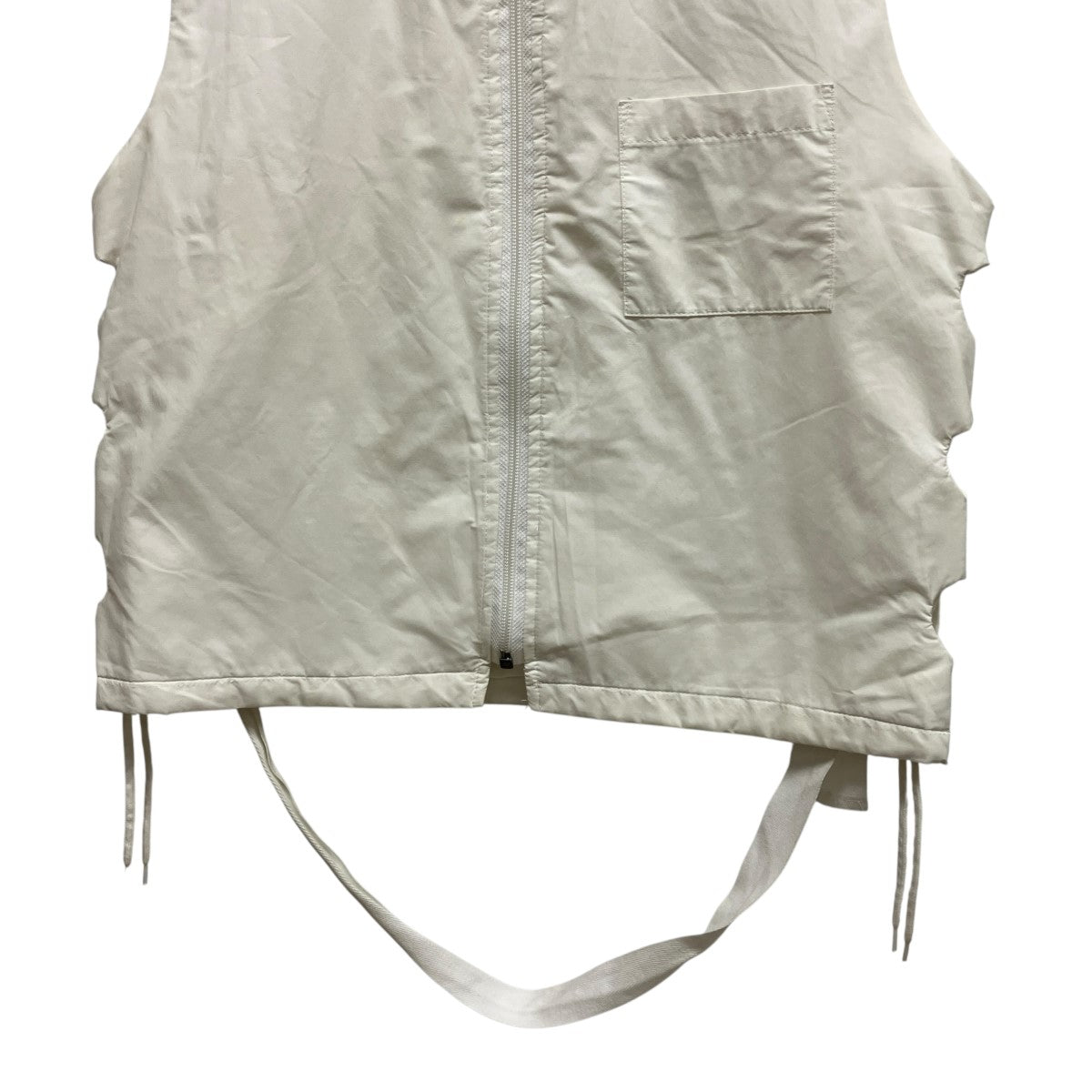 HELMUT LANG 00s 本人期ボンテージ中綿ベスト783HW0226 Bondage Flight Vest 古着・中古-4枚目のアイテム画像