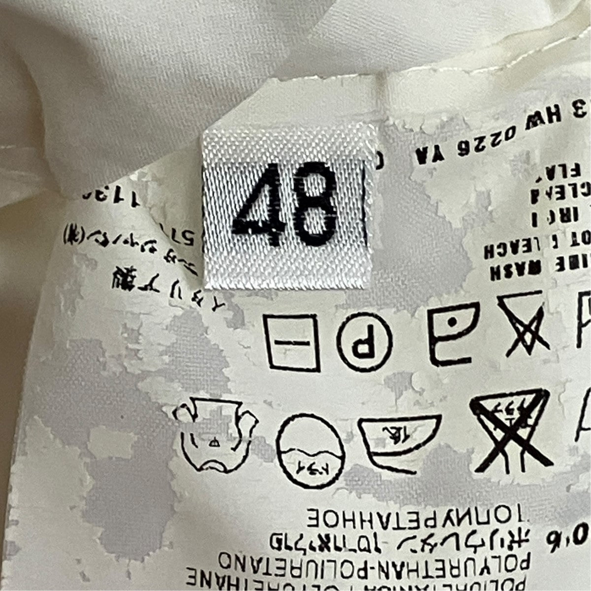 HELMUT LANG 00s 本人期ボンテージ中綿ベスト783HW0226 Bondage Flight Vest 古着・中古-5枚目のアイテム画像