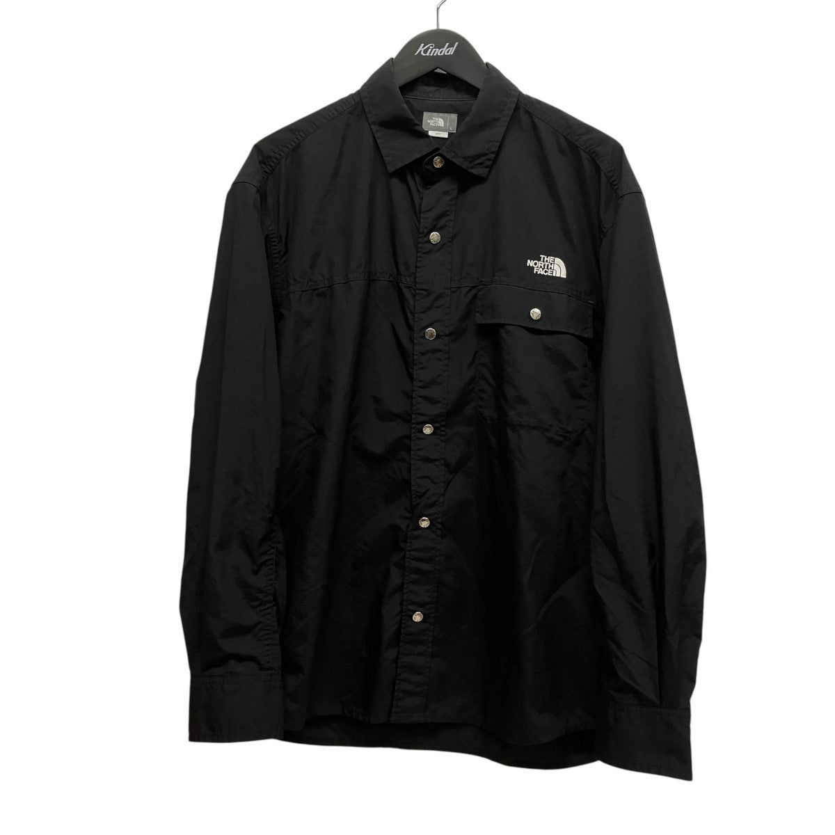 THE NORTH FACE スナップボタンナイロンシャツNR11961 古着・中古-1枚目のアイテム画像