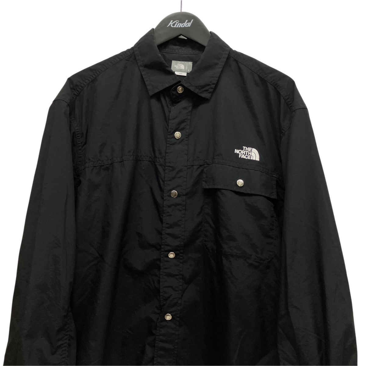 THE NORTH FACE スナップボタンナイロンシャツNR11961 古着・中古-3枚目のアイテム画像
