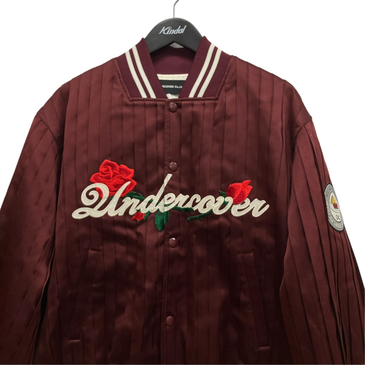 プリーツサテンブルゾンUCV1208-1