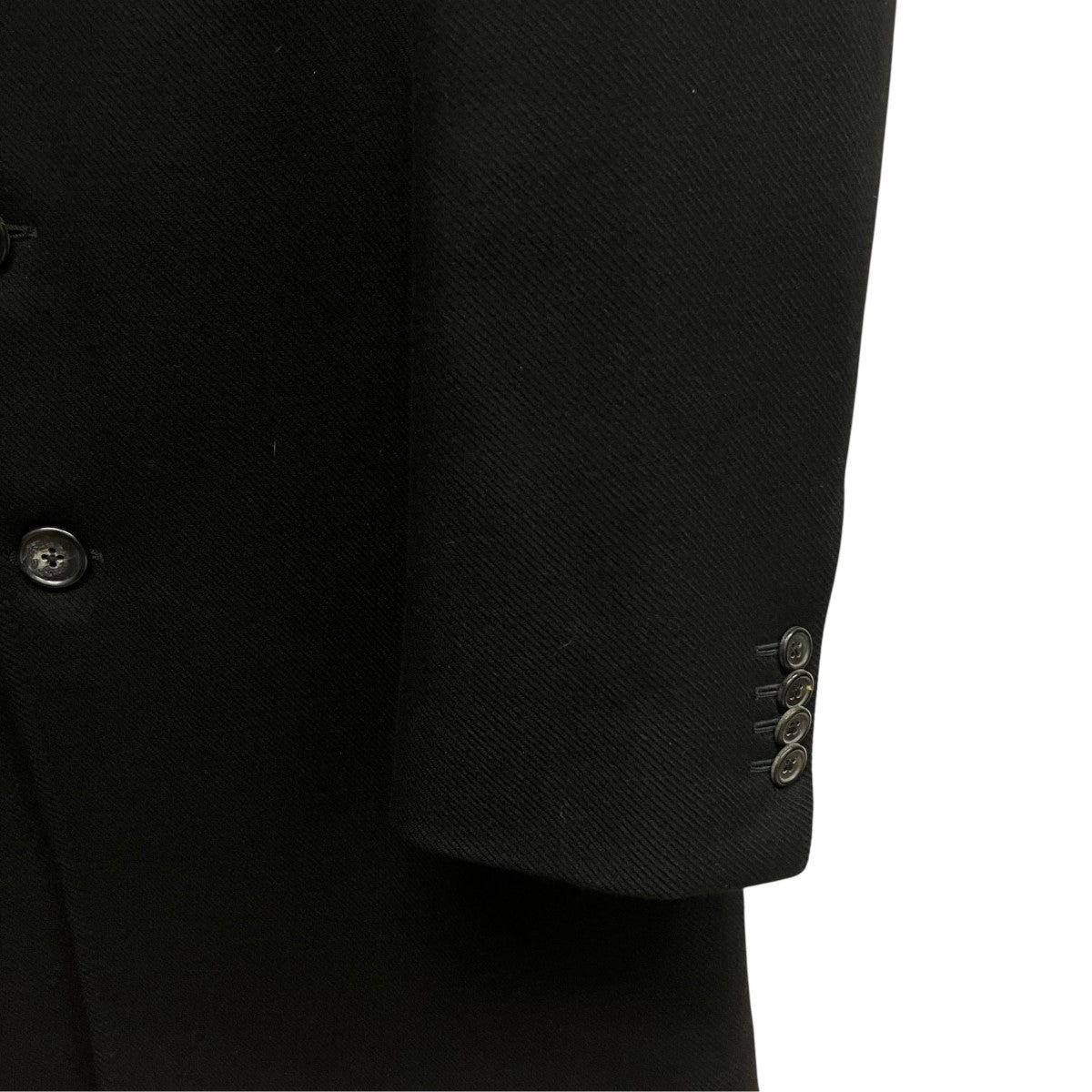 BOTTEGA VENETA ベロアカラーチェスターコート 古着・中古-6枚目のアイテム画像