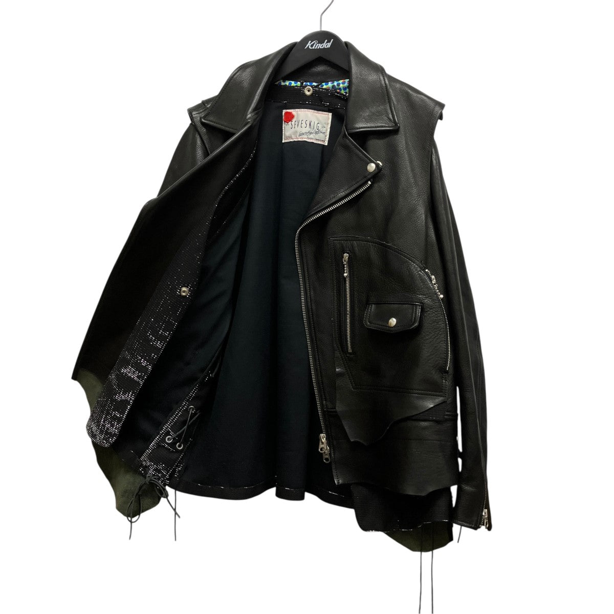 Double Rider Leather JacketレザージャケットLT-SV-NYA-1002
