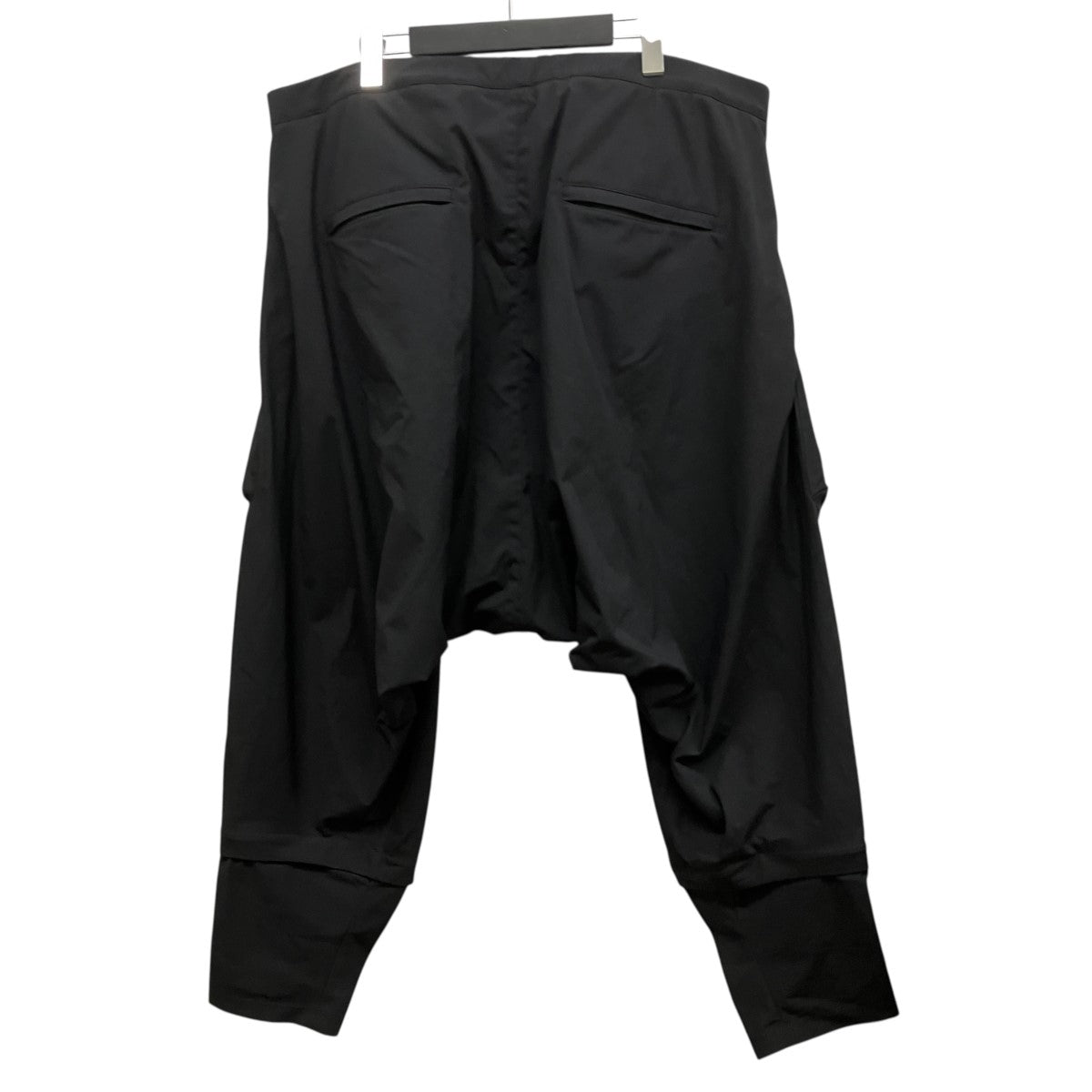 24SSP30A-E ENCAPSULATED NYLON WEB BELT ULTRAWIDE TROUSER BLACKナイロンサルエルパンツ+++