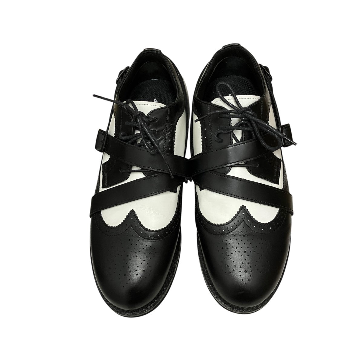 26SSStrap Wingtip Shoesストラップレザーシューズ