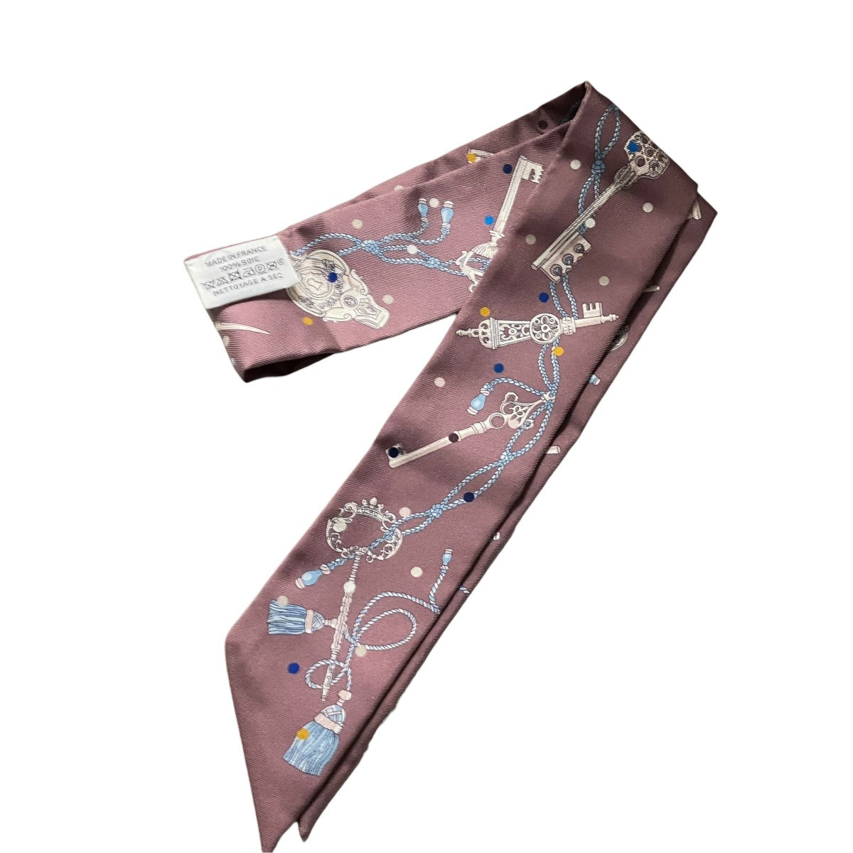 HERMES ツイリーシルクスカーフ 古着・中古-3枚目のアイテム画像