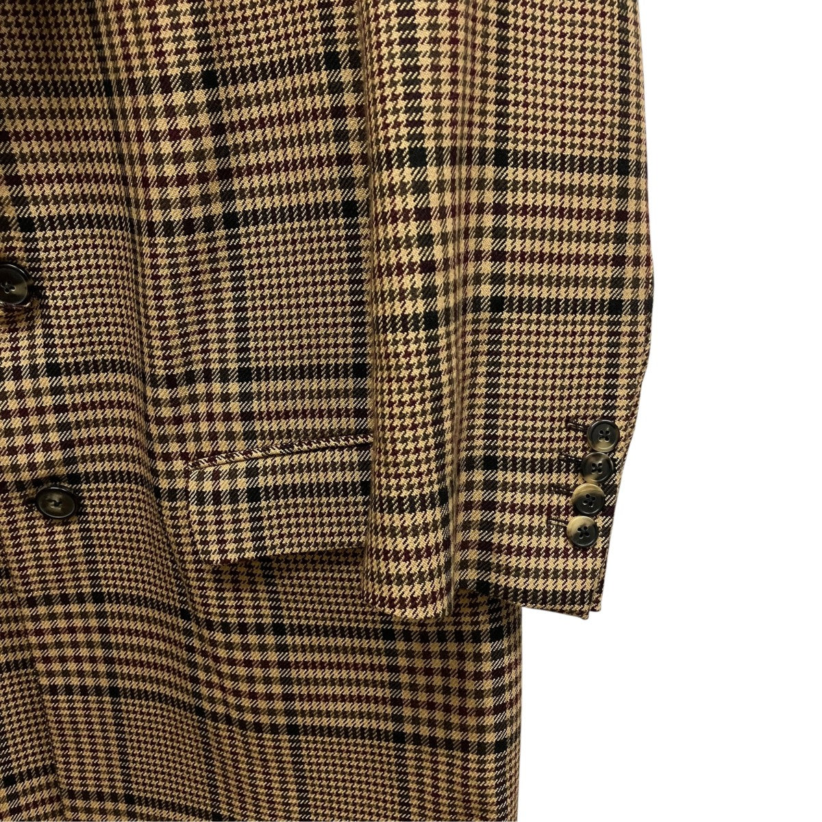DRIES VAN NOTEN(ドリスヴァンノッテン) チェックチェスターフィールド