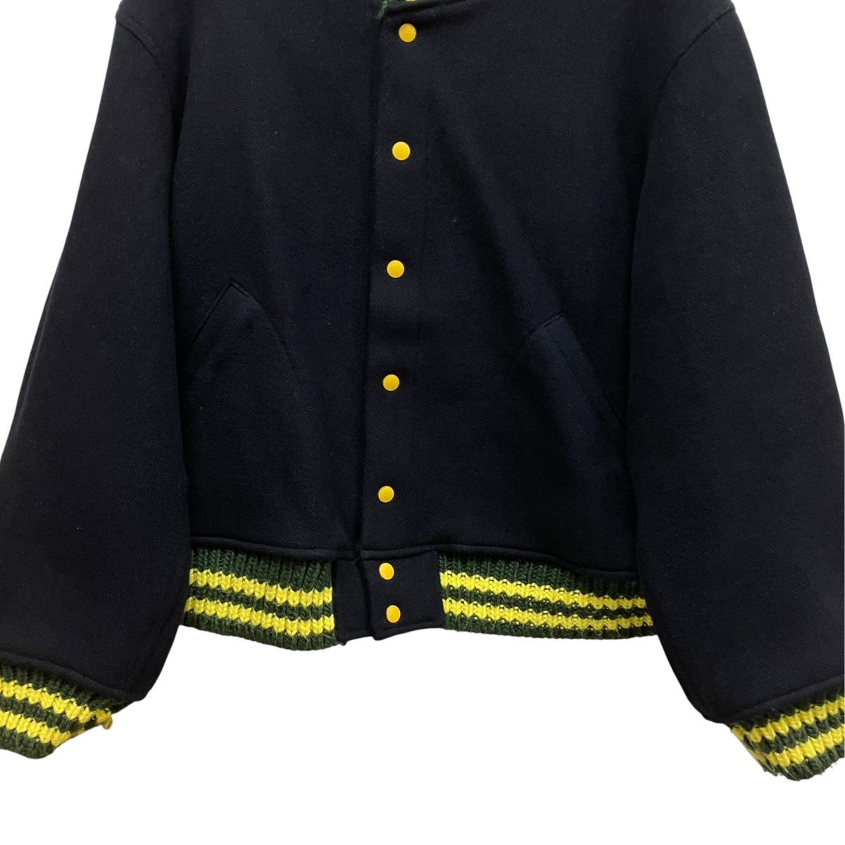 BOWWOW 25AWST．MACLAREN UNIV． VARSITY JACKETウールボタンジャケット 古着・中古-4枚目のアイテム画像