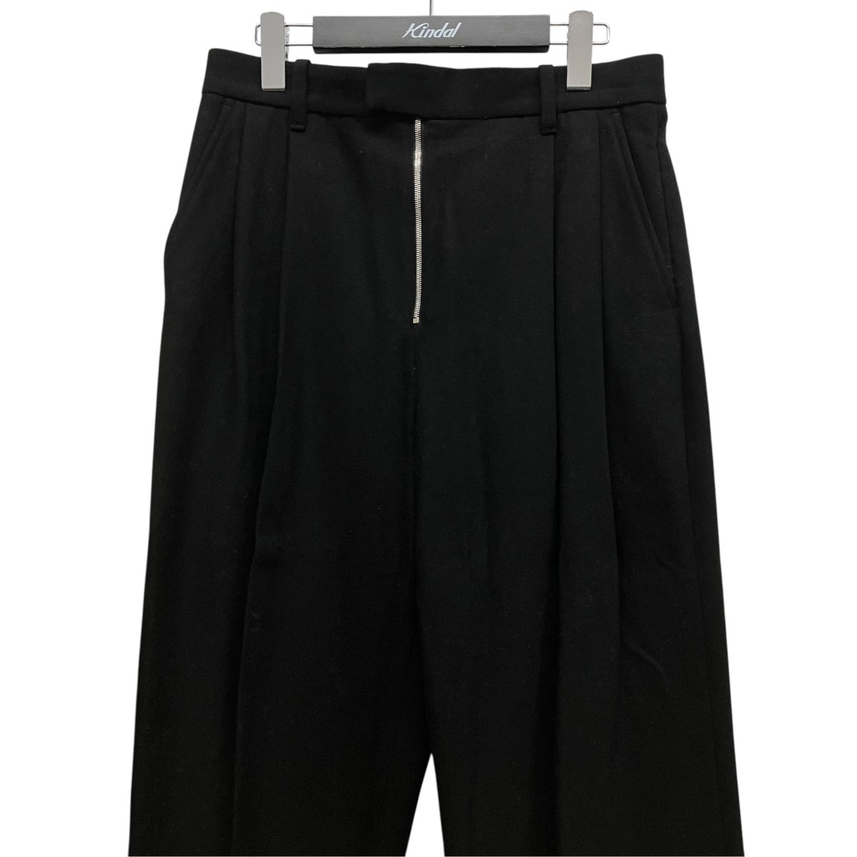 stein EX WIDE TAPERED BARE ZIP TROUSERウールスラックスST.412-2 古着・中古-3枚目のアイテム画像