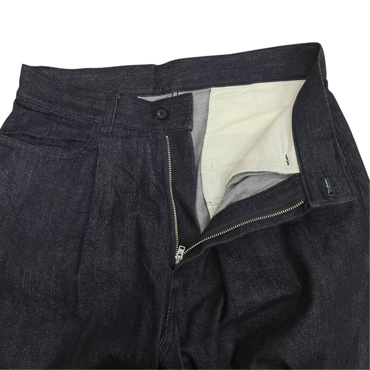 stein 26SSOne Tuck Wide Denim PantsデニムパンツST.1400 古着・中古-5枚目のアイテム画像
